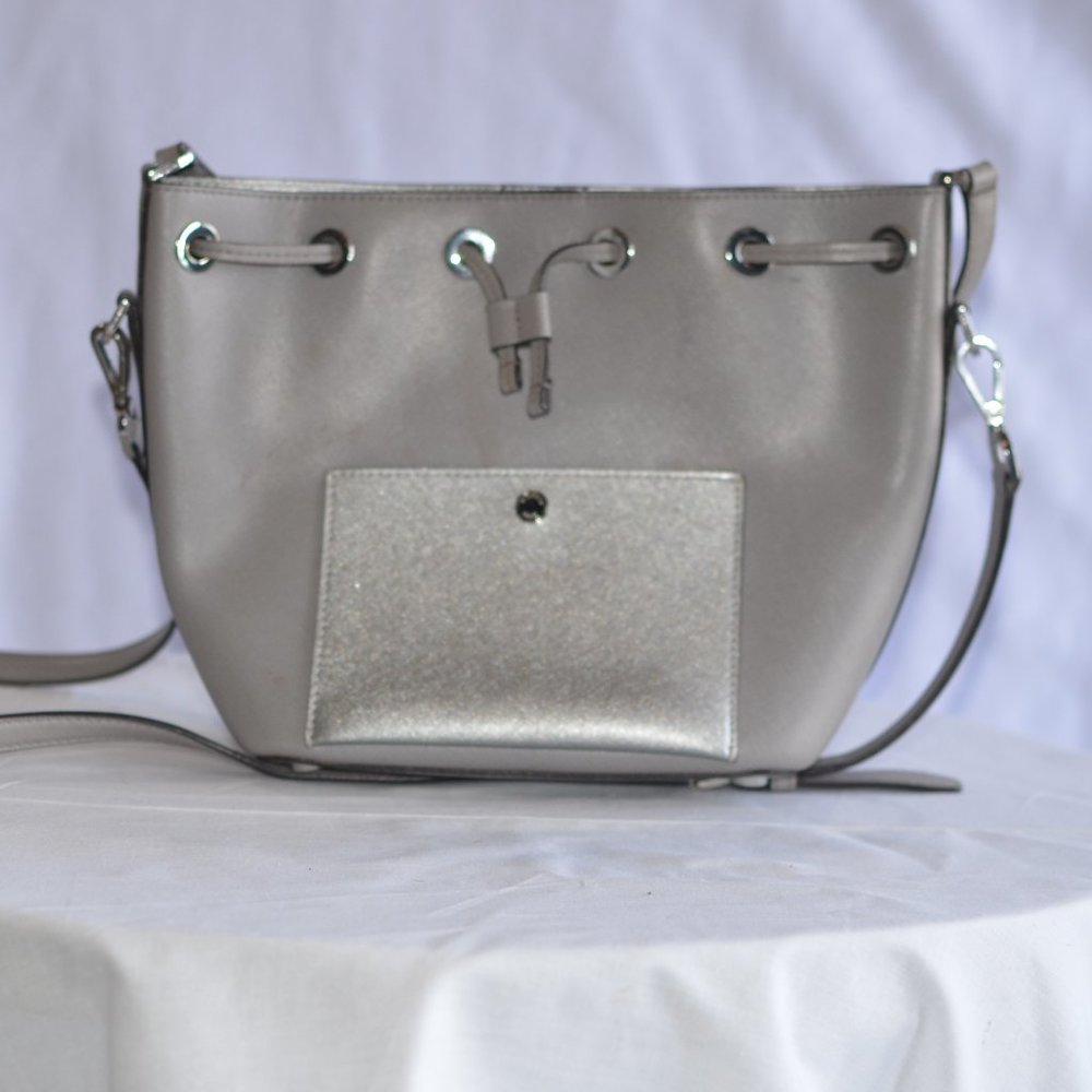 Michael Kors Silver Shoulder Purse